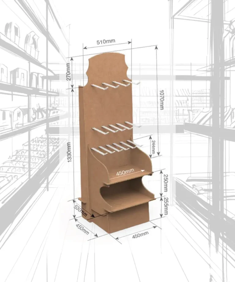 Floorstand de cartón modelo 005