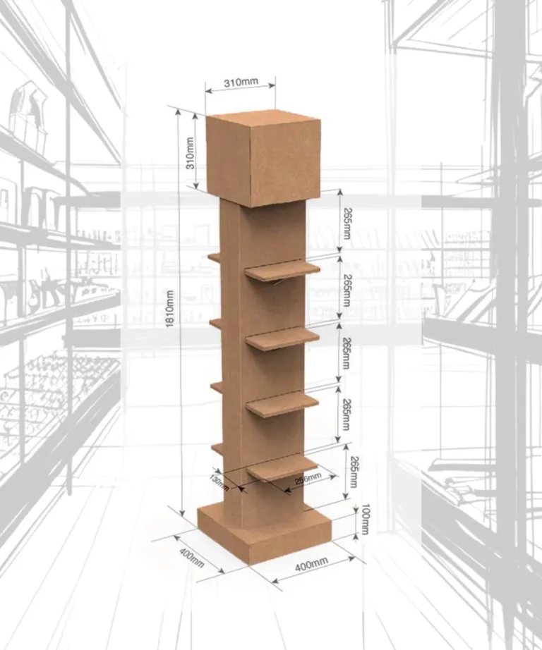 Floorstand de cartón modelo 446