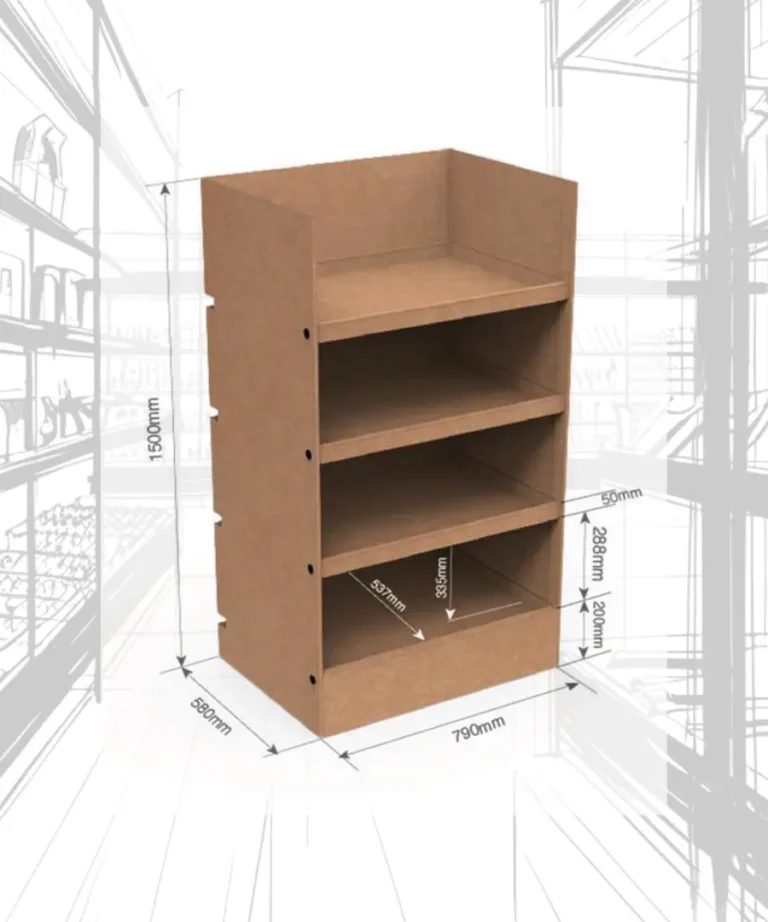 Floorstand de cartón modelo 014