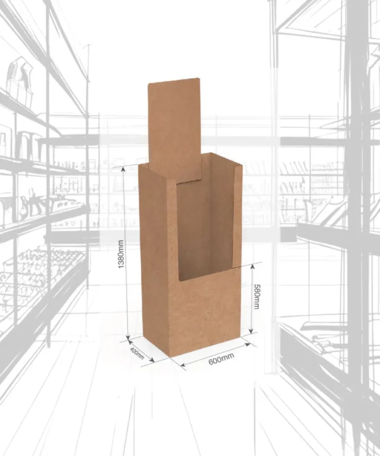 Box palet de cartón modelo 660