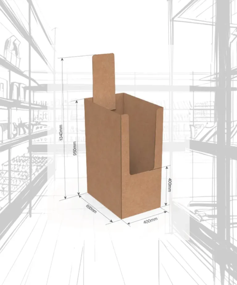 Box palet de cartón modelo 661