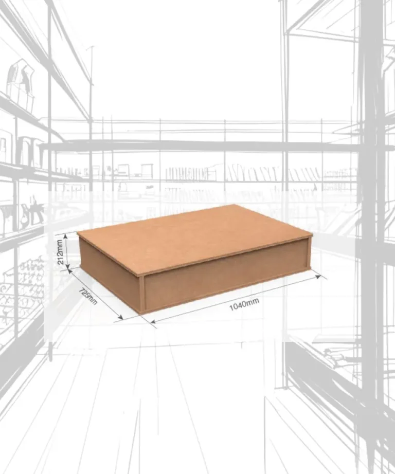 Mobiliario de cartón modelo 640 podium