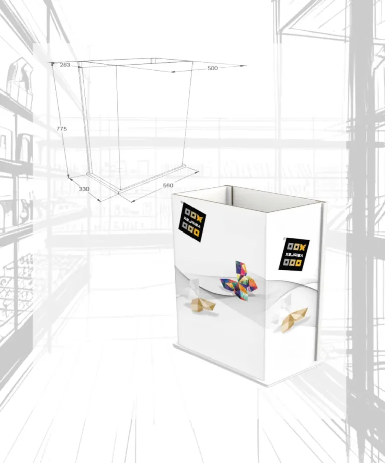 Box palet de cartón modelo 470